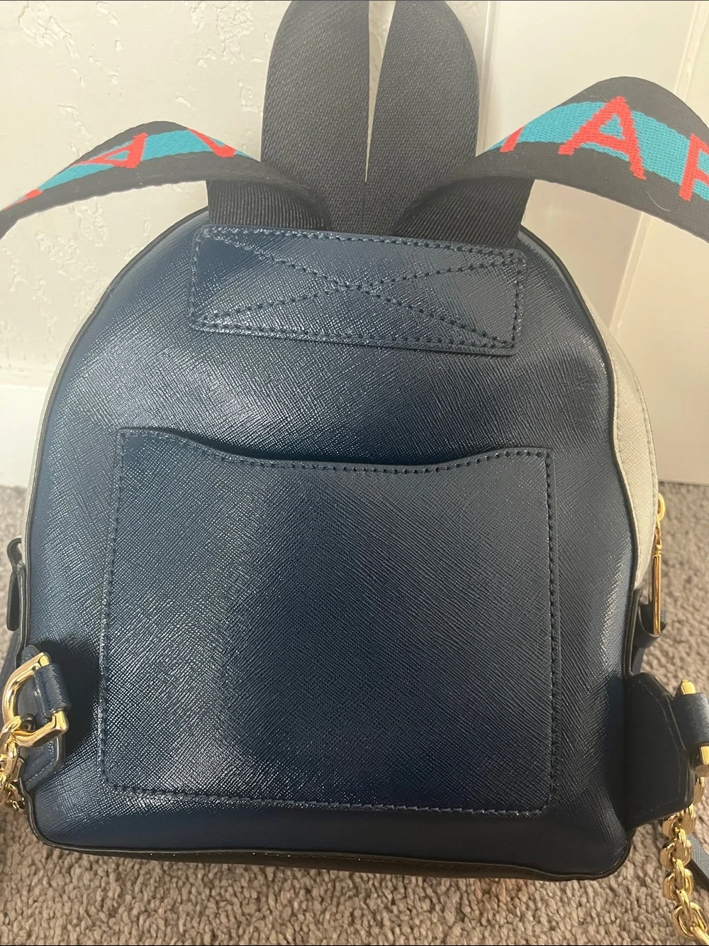 Marc Jacobs Pack Shot Leather Backpack